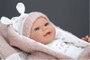 Muñecas Arias Colin Rosa - Poupée d'anxiété lestée avec coussin, 40 cm, âge minimum 3 ans
