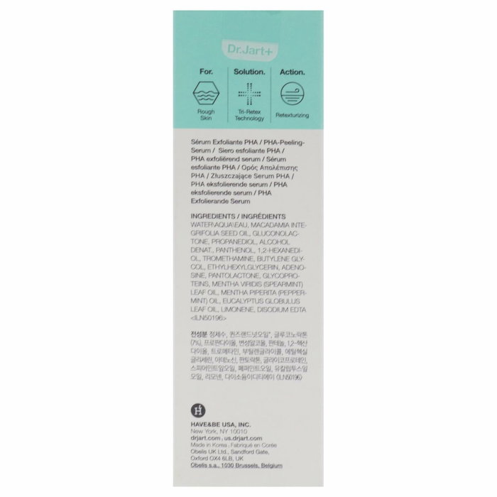 Dr.Jart+ PORE REMEDY PHA Exfoliating Serum 30 ml