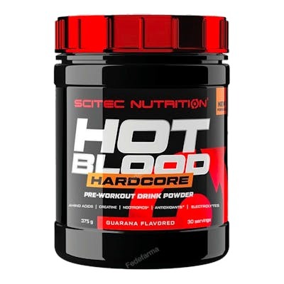 Scitec Nutrition Hot Blood Hardcore 375g Boisson à l'Orange - Complément Alimentaire Prise de Masse et Énergie Scitec Nutrition Hot Blood Hardcore 375g Boisson à l'Orange - Complément Alimentaire Prise de Masse et Énergie