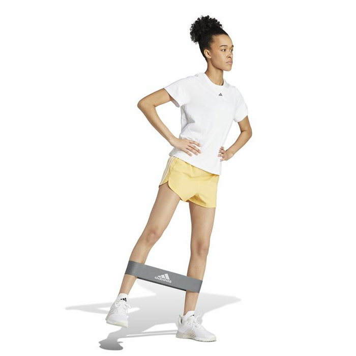 Short de Sport Adidas Essentials Pacer Wvn High Jaune