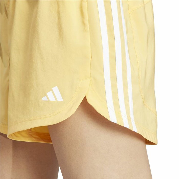 Short de Sport Adidas Essentials Pacer Wvn High Jaune