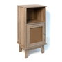 Vinthera Meuble auxiliaire porte grillagée Moa 40 x 30 x 80 cm Bois