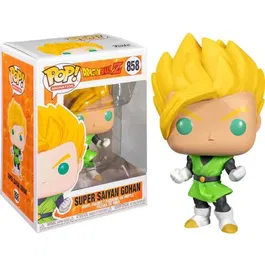 Funko Figurine Pop! Animation Dragon Ball Z: Gohan Super Saiyan 858 - Figurine Collection avec Boîte-Fenêtre