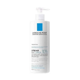 La Roche-Posay Lipikar Urea 10 Lait Hydratant pour Corps Peaux Très Sèches à l'Urée 400ml
