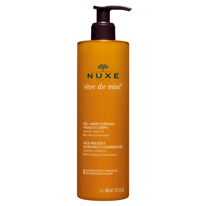 Nuxe Rêve de Miel Ultra Rich Gel Nettoyant Visage 400 ml Nuxe Rêve de Miel Ultra Rich Gel Nettoyant Visage 400 ml