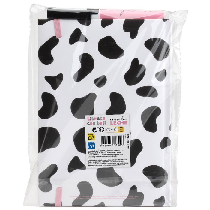 CMP General Libreta Soft avec Stylo Vaca
