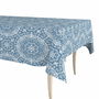 Nappe en rouleau Exma Caoutchouc Bleu Mandala 140 cm x 25 m