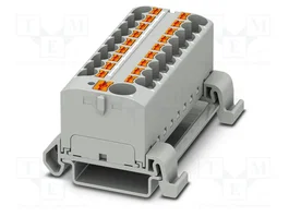 PHOENIX CONTACT PTFIX 10/18X4-NS35A GY Connecteur pour rail