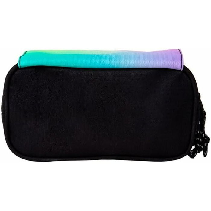 Trousse d'écolier Milan Sunset Noir 13 x 24 x 10 cm