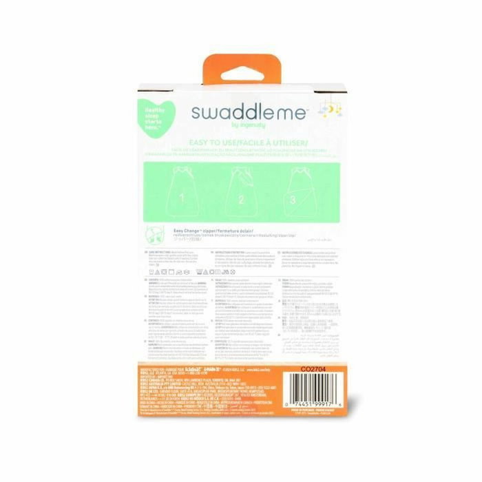 Ingenuity Gigoteuse d'Emmaillotage SwaddleMe Soleil, Blanc, TOG 0,5, 3-18 mois Ingenuity Gigoteuse d'Emmaillotage SwaddleMe Soleil, Blanc, TOG 0,5, 3-18 mois