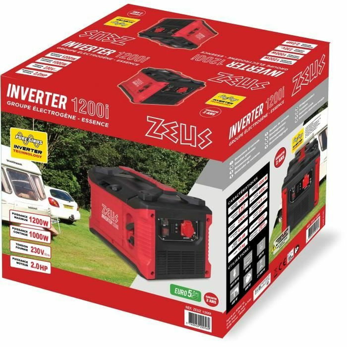 Zeus Groupe électrogène inverter ZEUZ - 1200 W