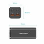 Chargeur mural Vention FBSBG-EU Noir 100 W