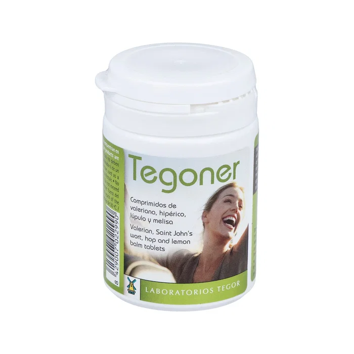 TEGOR Tegoner (Tegonerven) 120 Comprimés - Plantes Relaxantes Valériane, Millepertuis, Houblon, Mélisse TEGOR Tegoner (Tegonerven) 120 Comprimés - Plantes Relaxantes Valériane, Millepertuis, Houblon, Mélisse