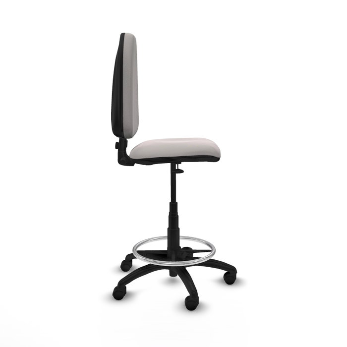 PIQUERAS Y CRESPO Tabouret Blanc en Cuir Écologique PIQUERAS Y CRESPO Tabouret Blanc en Cuir Écologique
