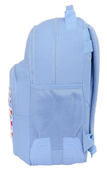 Safta Smiley World 'Joyful' Mochila double adaptée chariot recyclée 32 x 42 x 15 cm - Sac à dos enfant (3 ans et plus) Safta Smiley World 'Joyful' Mochila double adaptée chariot recyclée 32 x 42 x 15 cm - Sac à dos enfant (3 ans et plus)