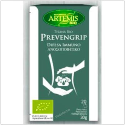ARTEMIS BIO PREVENGRIP Tisane BIO 20 Filtres