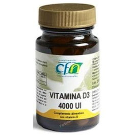 CFN Vitamine D3 4000 UI 60 Comprimés - Complément Alimentaire pour Os