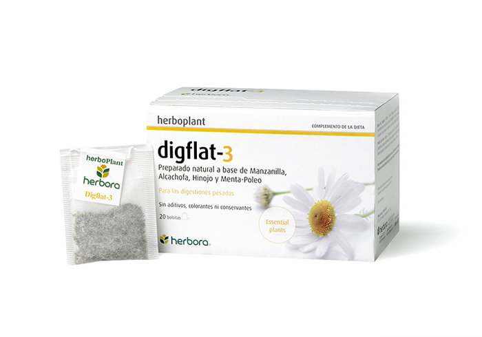 HERBORA Digflat Nº 3 - 20 Filtres d'infusion HERBORA Digflat Nº 3 - 20 Filtres d'infusion