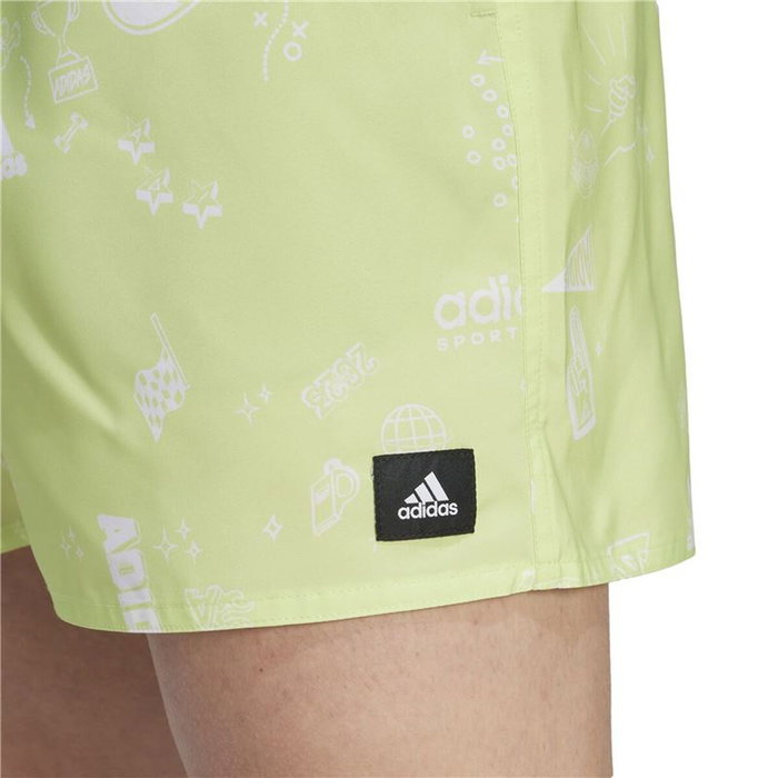 Maillot de bain homme Adidas Clx Sho Sl Jaune