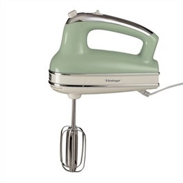 Ariete 1548/04 Batidora Amasadora Vintage, Batteur Pétrisseur Vert 5 Vitesses avec Accessoires en Acier Inoxydable