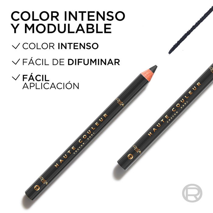 L'Oréal Paris Crayon eye-liner HAUTE COULEUR #Graphite Satin 1 unité