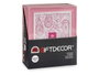 Giftdecor Porte-photos 20x25 cm Rose - Plastique et Verre (Set de 24)