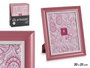 Giftdecor Porte-photos 20x25 cm Rose - Plastique et Verre (Set de 24)