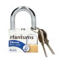 Hantums Candado en acier à anse courte 50mm (Boîte de 6)