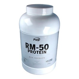 PWD NUTRITION Rm-50 Protein Chocolate 2Kg - Mélange de protéines, glucides, vitamines et minéraux