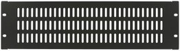 Lanview Panneau d'occultation ventilé 3U 19 pouces noir
