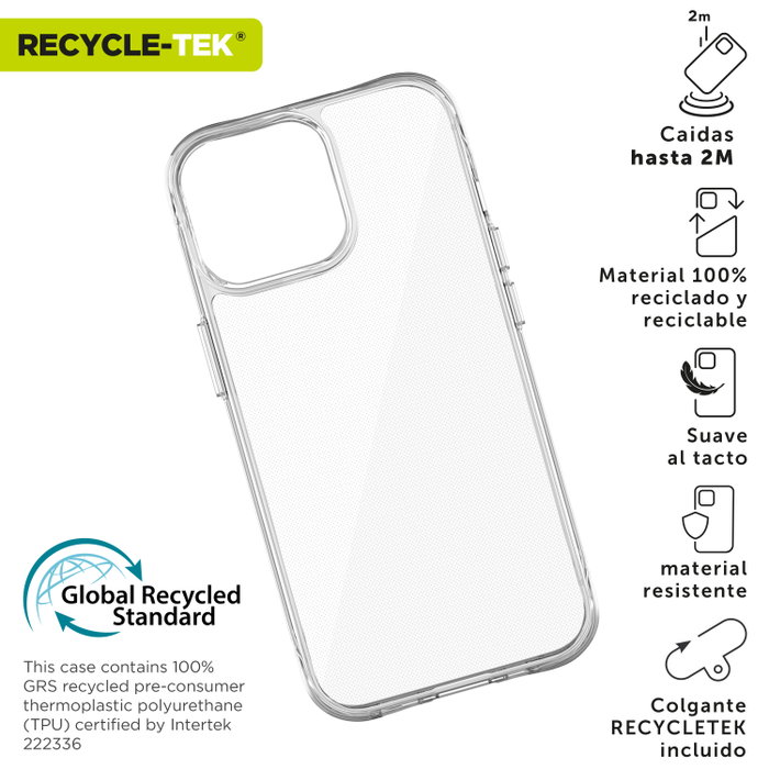 Muvit Shockproof 2 M Coque Apple iPhone Protection Anti-Chute 2m Matière Recyclée Muvit Shockproof 2 M Coque Apple iPhone Protection Anti-Chute 2m Matière Recyclée