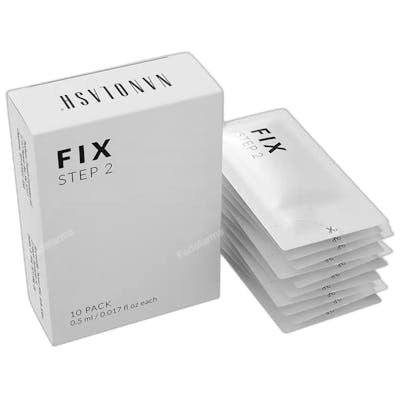 Nanolash Fix Step 2 Neutralisant pour Lifting et Lamination des Cils, 10 unités