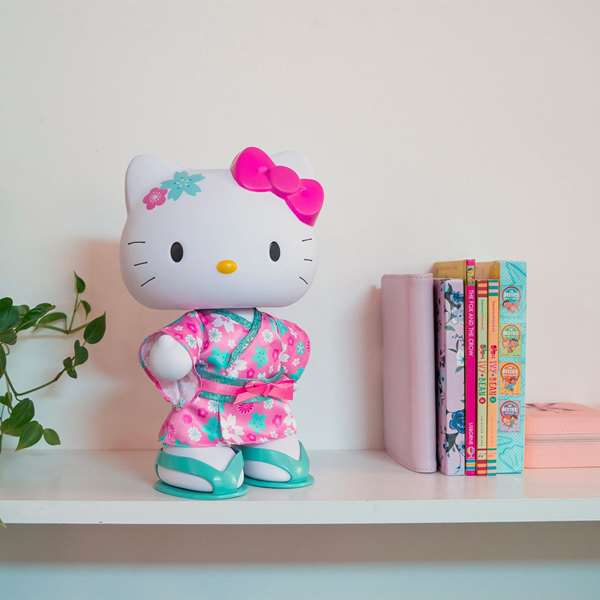 Famosa Figure Hello Kitty Kimono Articulée - 33 cm avec 5 Points d'Articulation