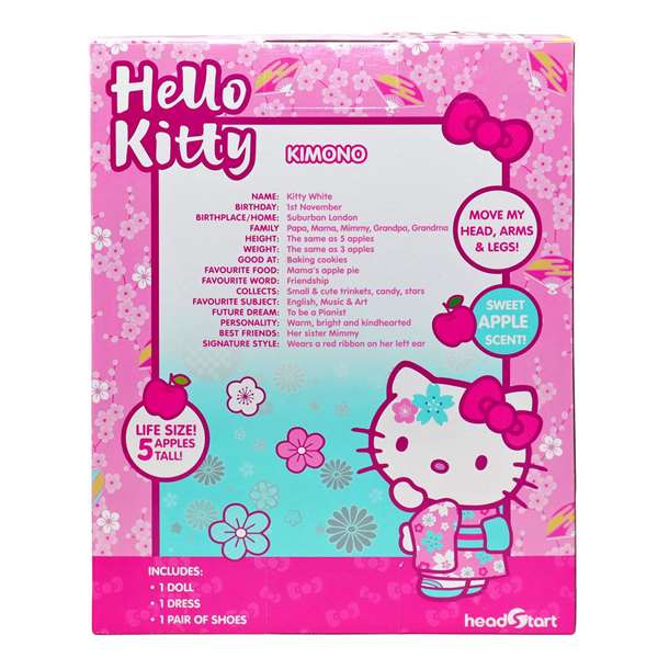 Famosa Figure Hello Kitty Kimono Articulée - 33 cm avec 5 Points d'Articulation