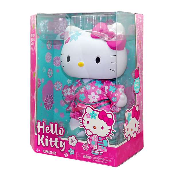 Famosa Figure Hello Kitty Kimono Articulée - 33 cm avec 5 Points d'Articulation