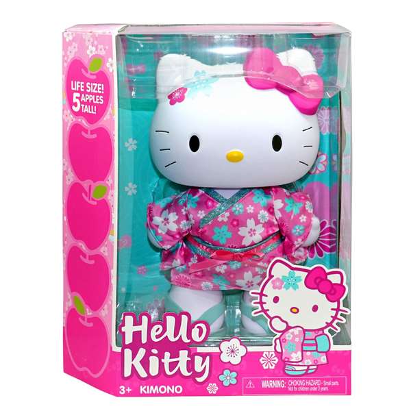 Famosa Figure Hello Kitty Kimono Articulée - 33 cm avec 5 Points d'Articulation