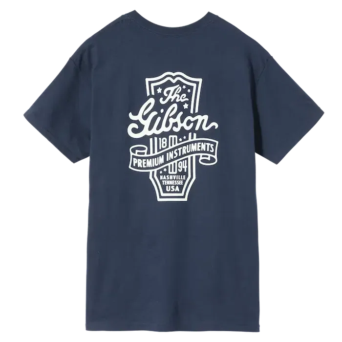 Gibson Camiseta Premium Navy - L