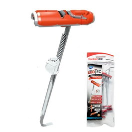 FISCHER Duotec 12 - Sachet de 4 chevilles à expansion pour vis de 5 à 6 mm
