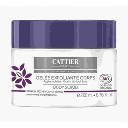 Cattier Gel Exfoliant Corporel à l'Argile Pourpre 200ml