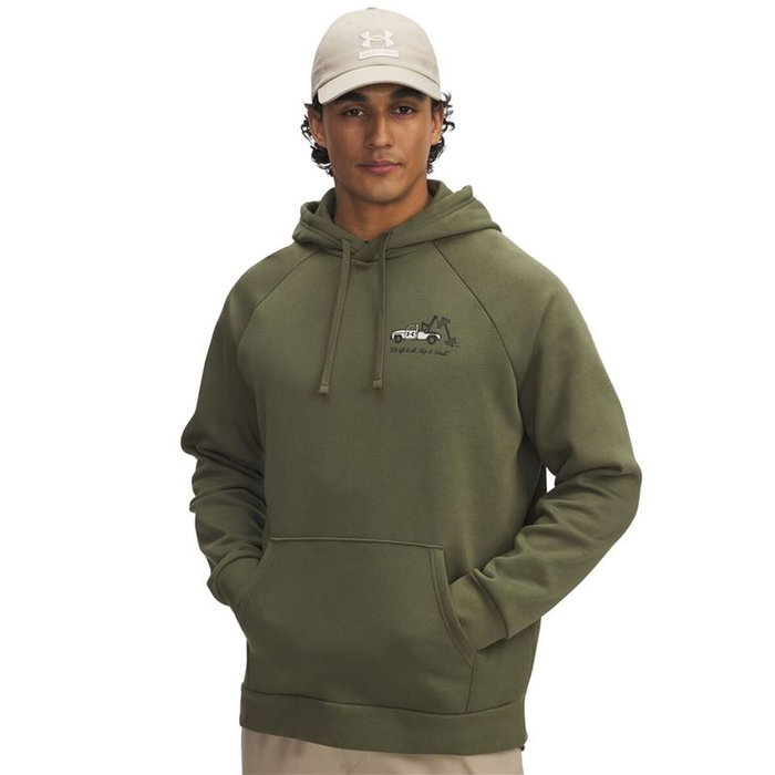 Sweat à capuche homme Under Armour Rival Fleece Hbr Logo Hd Vert foncé 8 ans Sweat à capuche homme Under Armour Rival Fleece Hbr Logo Hd Vert foncé 8 ans