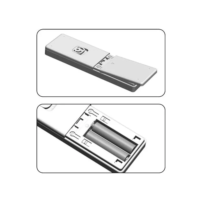 Superrollo ST115-2 Télécommande 5 canaux pour volets roulants - Pilote jusqu'à 20 moteurs tubulaires - 3680W 16A - Portée 30m - Blanc