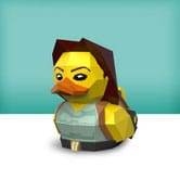 Numskull Tomb Raider Tubbz figurine Mini Lara Croft