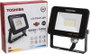 TOSHIBA Projecteur LED 10W 6500K IP65 - Noir