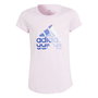T shirt à manches courtes Enfant Adidas IB9147 Rose