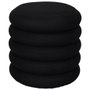 Home Deco Factory Pouf de rangement Atom Noir