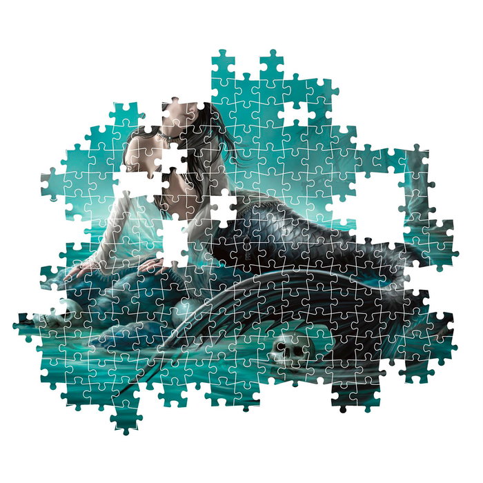 Clementoni Puzzle 1000 Pièces Siren's Lament Art Anne Stokes Réf. 37053, pour Adultes
