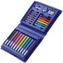 Createur de Genie Coffret de dessin 25 pièces avec dessins et couleurs assortis