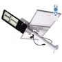 Phare LED Solaire avec Télécommande, Dimmable - Panneau 6V 300W, Batterie 3,2V 30000mAh - Éclairage Extérieur Puissant et Autonome