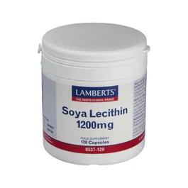 Lamberts Lécithine de Soja 1200 mg 120 Capsules Complément Alimentaire