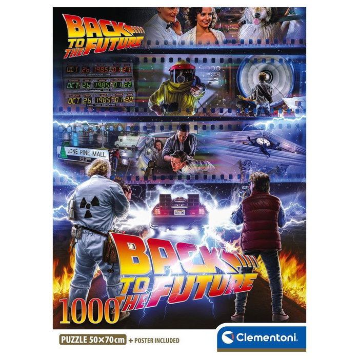 Clementoni Puzzle Back To The Future 1000 pièces